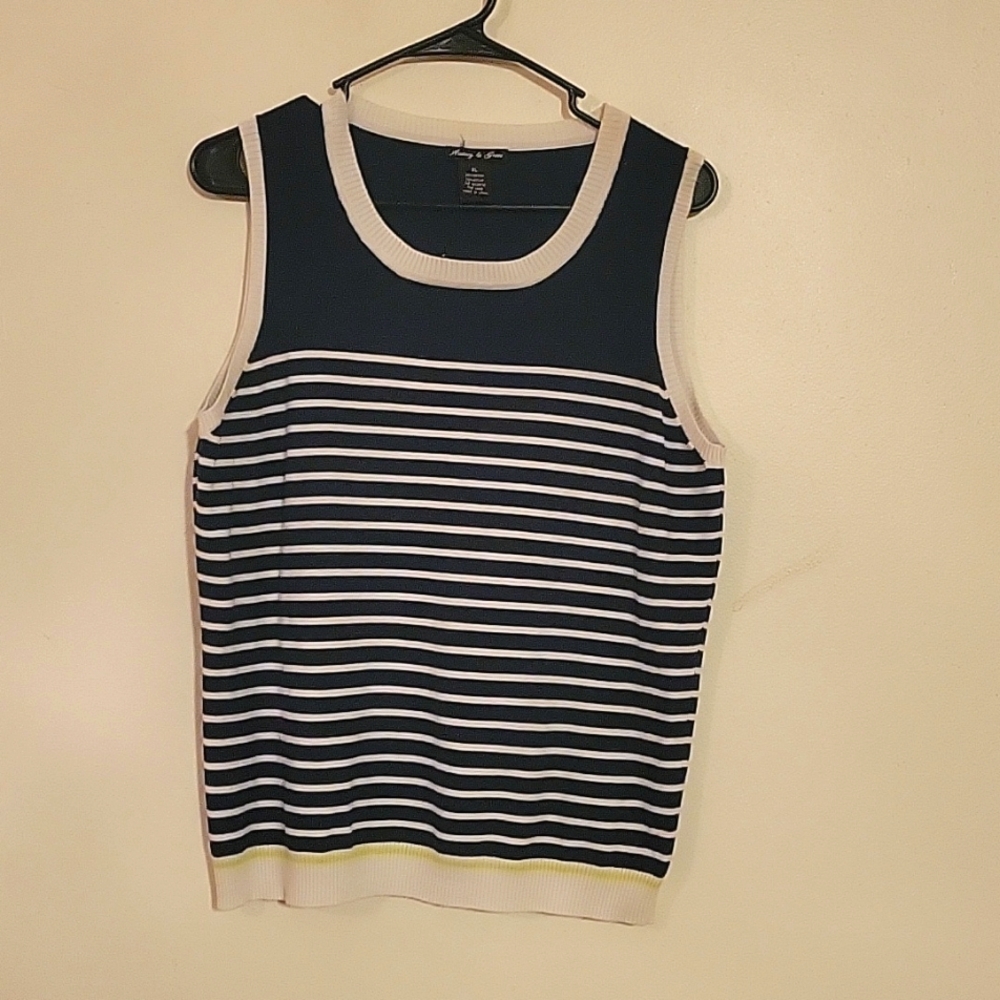 Audrey & Grace tank sweater